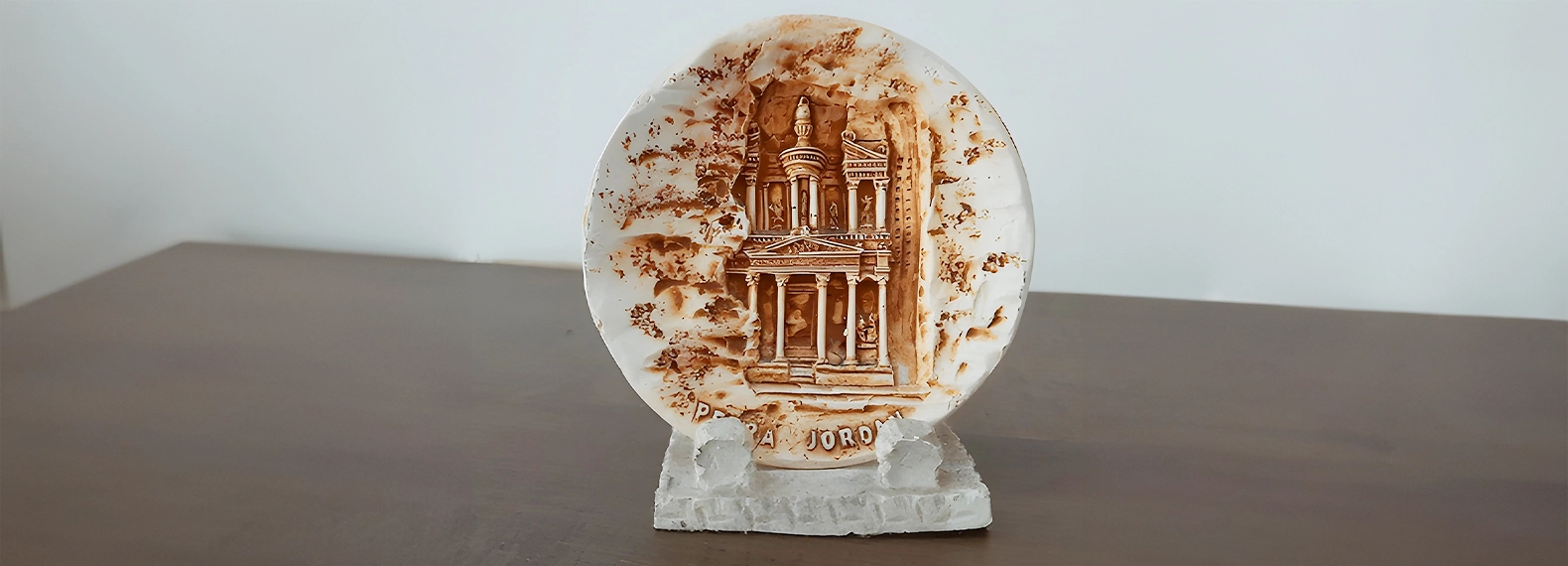 An-beautiful-ceramic-carving-of-Petra-Jordan