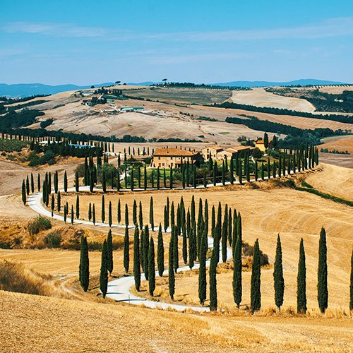 Val d'Orcia Roads