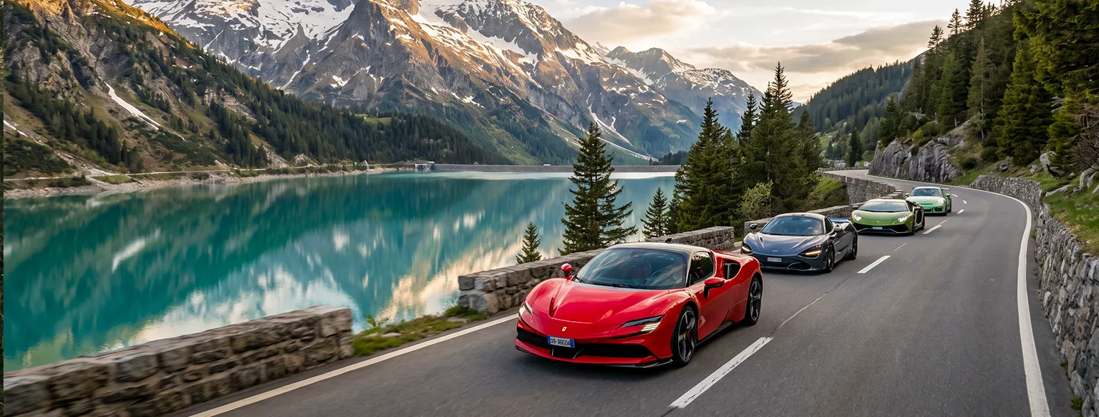 Black Forest & Swiss Lakes Supercar Drive: Alpine Roads & Legendary Curves