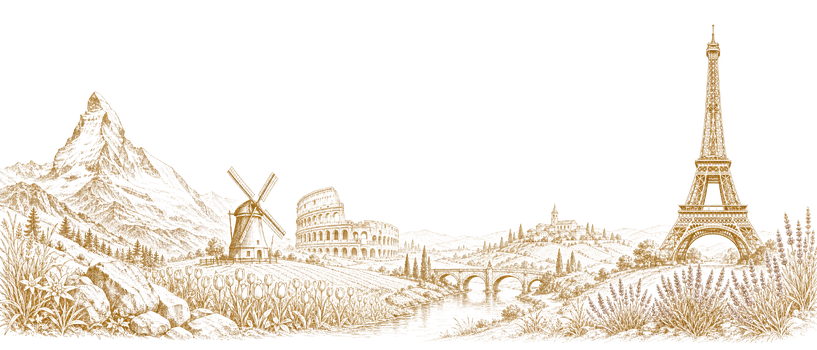 Europe illustration